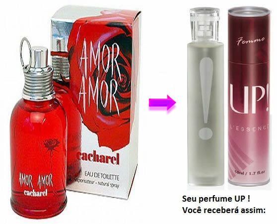 Perfume Feminino Amor Amor - UP! 06 - 50 ml