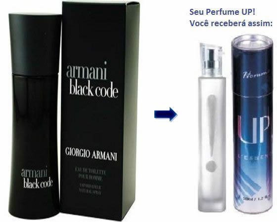 Perfume Masculino Armani Black Code - UP! 35 - 50 ml